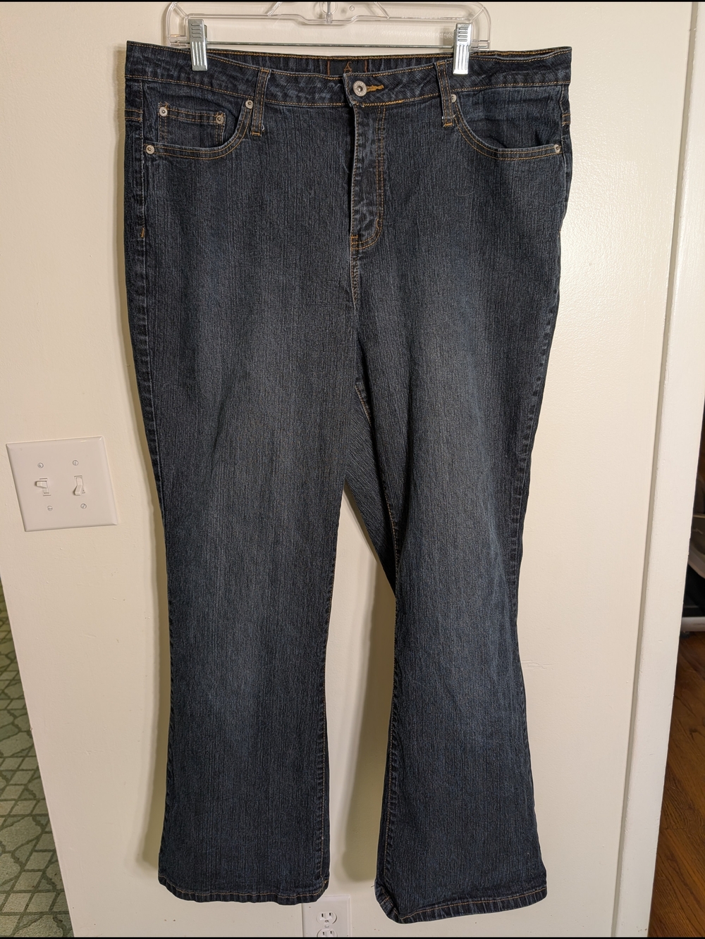 Ashley Stewart Dark Blue Boot Cut Jeans